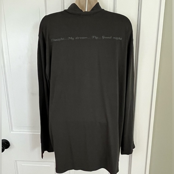 Gianfranco Ferre for KoreanAir Night Shirt Button Front Mandarin Collar XXL - Picture 6 of 14